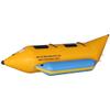 SereneLife Inflatable Floating Banana Boat, Towable Tube for Boating, 2 Riders, Includes Storage Bag, Food Pump, and Repair Kit view 1