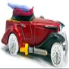 Hot Wheels Captain Hook Disney Diecast Car 1/64 view 2