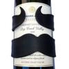 SayitBands Five (5) of Black Snap Bracelets Moustache Style for Gifts and Party Favors view 3