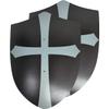 Adventure Awaits! - 2-Pack - Handmade Wooden Toy Knights Templar Shield - Handmade - Lightweight Wood Toy Shield Set for Outdoor Play view 1