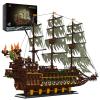 JMBricklayer Pirate Ship Building Sets for Adults 40101 - Large MOC Ship Set Ideal Gifts for Teens Age 14+ Adults who Like Challenging Blocks (Upgraded Version, 4364 PCS) view 1