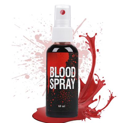 Fake Blood Spray - Halloween Washable Makeup for Clothes, Costume, Zombie, Vampire and Monster Cosplay & Dress Up - Realistic Fresh Splatter (Spray)