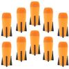 EKIND 10-Pack Mega Missile Refill for Toy Rocket Launcher, Foam Ammo Compatible for Nerf N-Strike Elite Series (Orange) view 1