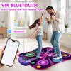 Kids Dance Mat for Girls - Toys for 4 5 6 7 8-10 Year Old Girl Birthday Gifts - Girl Toys for Ages 5-7 6-8 8-12 - Electronic Dance Pad with Light Up 6 Button - Wireless Bluetooth - 5 Game Modes view 4