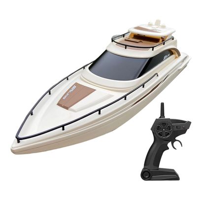 Ssccgym Remote Control Boat Cruise Yacht Boat Watercraft 4CH Electric RC Sail 15km/h for Lake Pool 14y+ Beginners