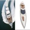 Ssccgym Remote Control Boat Cruise Yacht Boat Watercraft 4CH Electric RC Sail 15km/h for Lake Pool 14y+ Beginners view 4