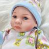 JRLCGYP Reborn Baby Boy Dolls, 10 inch Anatomically Correct Realistic Silicone Vinyl Baby Doll, Soft Body Lifelike Newborn Baby Doll Gift Set for Kids Age 3+ view 2