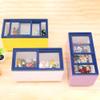 ibasenice 1/12 Scale Mini Freezer Dollhouse Furniture Decorative Toy Fridge for Kids Play Kitchen Accessories Miniature Household Furniture view 2