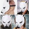Abaodam Bear Realistic Animal Face Cosplay Halloween Costume Party Face view 3