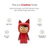 Tonies Creative Toy Figurine - Record and Upload up to 90 Minutes of Your Own Stories and Songs - Red/Medium view 4