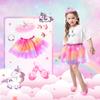 Princess Dress Up Shoes Set, Girls Dress Up Toys Toddler Jewelry Boutique Kit, 3 Themes of Unicorn Mermaid Ice Princess Costumes Set, Pretend Play Gifts for Little Girls Aged 3-6 Years Old view 2