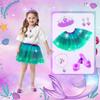 Princess Dress Up Shoes Set, Girls Dress Up Toys Toddler Jewelry Boutique Kit, 3 Themes of Unicorn Mermaid Ice Princess Costumes Set, Pretend Play Gifts for Little Girls Aged 3-6 Years Old view 3