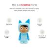 Tonies Creative Audio Character - Record and Upload up to 90 Minutes of Your Own Stories and Songs - Light Blue/Medium view 4