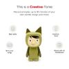 Tonies Creative Audio Character - Record and Upload up to 90 Minutes of Your Own Stories and Songs - Green/Light view 4