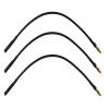 skrnrhrery Banana Gold Bullet Connector Extension Cable, 3.5mm Banana Plug Male Female Cable for RC Brushless Motor ESC Extension Cable RC Auto Boat Parts (16AWG Wire 10CM 3 Pieces) view 1