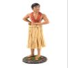 BCSmyer Hawaii Hula Boy Dashboard Bobblehead for Driver Decorations - Medium Size 6.3" High view 1
