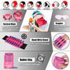 Lehoo Castle Kids Tactical Vest Kit Girls for Nerf Guns N-Strike Elite Series for Boys, with 30 Refill Darts, Dart Pouch, Tactical Mask, Protective Glasses (Pink) view 4