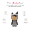 Tonies Creative Audio Character - Record and Upload up to 90 Minutes of Your Own Stories and Songs - Gray/Medium view 4