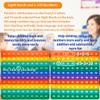 HUAZHENQI-GH Sight Word A-Z Alphabet 1-100 Numbers Toy, is an Early Reading and Numbers Enlightenment Play Toy, Suitable for Home and Classroom,Making The Learning Experience Easier and Fun view 4