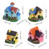 Healifty House Miniatures, Resin Micro Landscape Figurines Accessories Dollhouse Decoration Bonsai Craft 4pcs view 2
