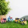 Healifty House Miniatures, Resin Micro Landscape Figurines Accessories Dollhouse Decoration Bonsai Craft 4pcs view 4