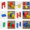 Calmado  1000 PCS Wooden Dominos for Kids - Domino Toys for Outdoor or Indoor Game, Dominos for Kids Ages 4-12 Including Bag, Instruction Manual & Accessories view 2