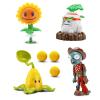 JHESAO 4 PCS Plants and Zombies Toys Action Figures Zombies PVZ Toys Sets 1 2 Series Great Gifts for Kids and Fans, Birthday and Christmas Party New view 1