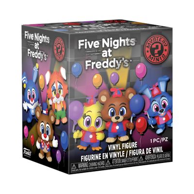 Funko Mystery Mini - Five Nights at Freddy's (FNAF) Security Breach - 1 of 12 to Collect - Styles Vary - Five Nights at Freddy's - Collectable Vinyl Figure