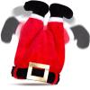 DomeStar Dancing Christmas Hat, Electric Funny Singing Santa & Elf Style, Novelty Twerking Santa Pants Design view 1