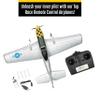 Top Race Remote Control Airplane | RC Plane 4 Channel Ready to Fly RC Planes for Adults, Advanced RC Foam Blimps for Adults, Remote Control Airplane Spitfire Shark Mouth TR-S55 view 2