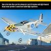 Top Race Remote Control Airplane | RC Plane 4 Channel Ready to Fly RC Planes for Adults, Advanced RC Foam Blimps for Adults, Remote Control Airplane Spitfire Shark Mouth TR-S55 view 3