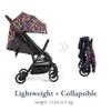 Inglesina Quid Stroller, Maya Black - Compact, Airplane Travel Stroller for Babies & Toddlers 3 Months to 50 lbs - Lightweight - Easy to Open - BPA Free view 3