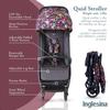 Inglesina Quid Stroller, Maya Black - Compact, Airplane Travel Stroller for Babies & Toddlers 3 Months to 50 lbs - Lightweight - Easy to Open - BPA Free view 4