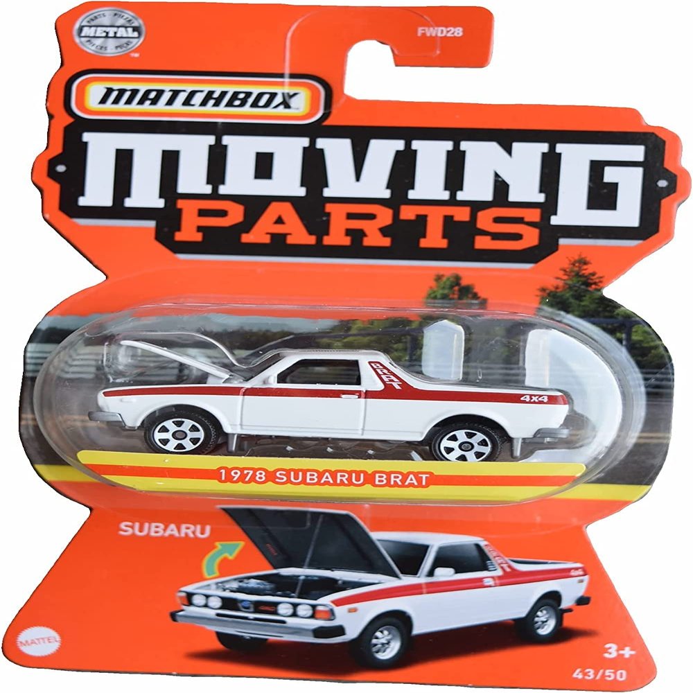 Hot Wheels Matchbox 1978 Subaru Brat, Moving Parts 43/50