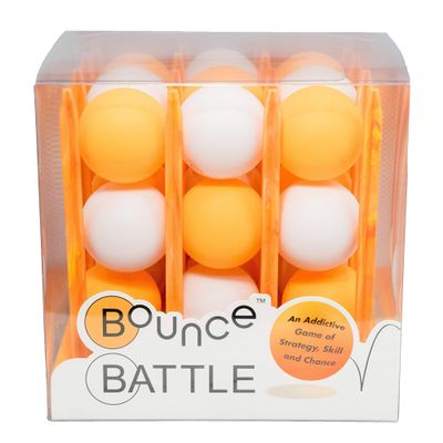 Bounce Battle Game Set  Marbled Edition  Fast-Paced Family & Party Game for Kids, Teens & Adults  Strategy & Skill with 27 Balls & Marbled Cube  Creative Child Game of The Year Winner
