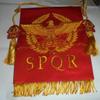 Deluxe Roman Army Caesar Augustus War Legion Banner Flag SPQR Rome Battle Eagle view 2
