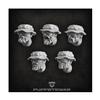 Green Stuff World for Models and Miniatures Guerilla Heads S094 view 1