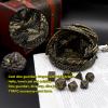 Haxtec Dragon Dice Jail Guardian DND Dice Tray Holder Compatible with Dungeons and Dragons Accessories Novelty DM RPG Gift Dragon Statue Decor(Antique Bronze) view 3