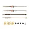 RCAWD CVD Drive Shafts 4.5mm Longer w Brass Thicker Hex for 1/24 Axial SCX24 Upgrades, Parts for Bigger Wheels Brushless/Brushed Power, 40Cr-Mo Steel Axle Shaft Front and Rear Hop Ups view 1