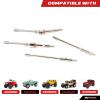 RCAWD CVD Drive Shafts 4.5mm Longer w Brass Thicker Hex for 1/24 Axial SCX24 Upgrades, Parts for Bigger Wheels Brushless/Brushed Power, 40Cr-Mo Steel Axle Shaft Front and Rear Hop Ups view 2