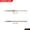 RCAWD CVD Drive Shafts 4.5mm Longer w Brass Thicker Hex for 1/24 Axial SCX24 Upgrades, Parts for Bigger Wheels Brushless/Brushed Power, 40Cr-Mo Steel Axle Shaft Front and Rear Hop Ups view 3