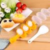 2pcs-Rice Ball Shaker,Rice Ball Molds, DIY Ball Shaped Kitchen Tools Shakers Food Decor for Kids DIY Lunch Maker Mould with a Mini Rice scoop view 4