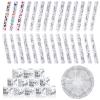 72 Pcs Christian Valentines Gifts Color Your Own Faith Slap Bracelets Jesus Religious Bracelets Christian Craft for Blank Slap Bands with Religious Sayings sunday Craft Coloring DIY Gifts 3 Styles view 1