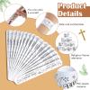 72 Pcs Christian Valentines Gifts Color Your Own Faith Slap Bracelets Jesus Religious Bracelets Christian Craft for Blank Slap Bands with Religious Sayings sunday Craft Coloring DIY Gifts 3 Styles view 3