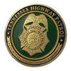 Tennessee Highway Patrol | Trooper | Courtesy Service Protection | Gold Plated Challenge Coin view 1