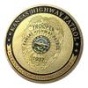 Kansas Highway Patrol | Trooper | Service Courtesy Protection | Gold Plated Challenge Coin view 1