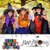 SUNPROUND Halloween Slap Bracelet,100Pcs Slap Bracelet Wristbands with Spider Pumpkin Ghost Zombie Bat Witches Design Snap Bracelet for Kids Party Favors Toys Prizes Goodie Bags Fillers view 4