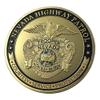 Nevada Highway Patrol | Trooper | Gold Plated Challenge Coin view 1