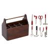 Doll House Toolbox Dollhouse Decoration Accessories, 1:12 Dollhouse Miniature Scene Model Work Tools Set view 2
