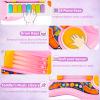 Kids Guitar 2 in 1 Musical Instruments for Kids Piano Toddler Toy Electric Guitars with Strap Music Toys for 3 4 5 Year Old Boys Girls Gifts (Pink) view 4